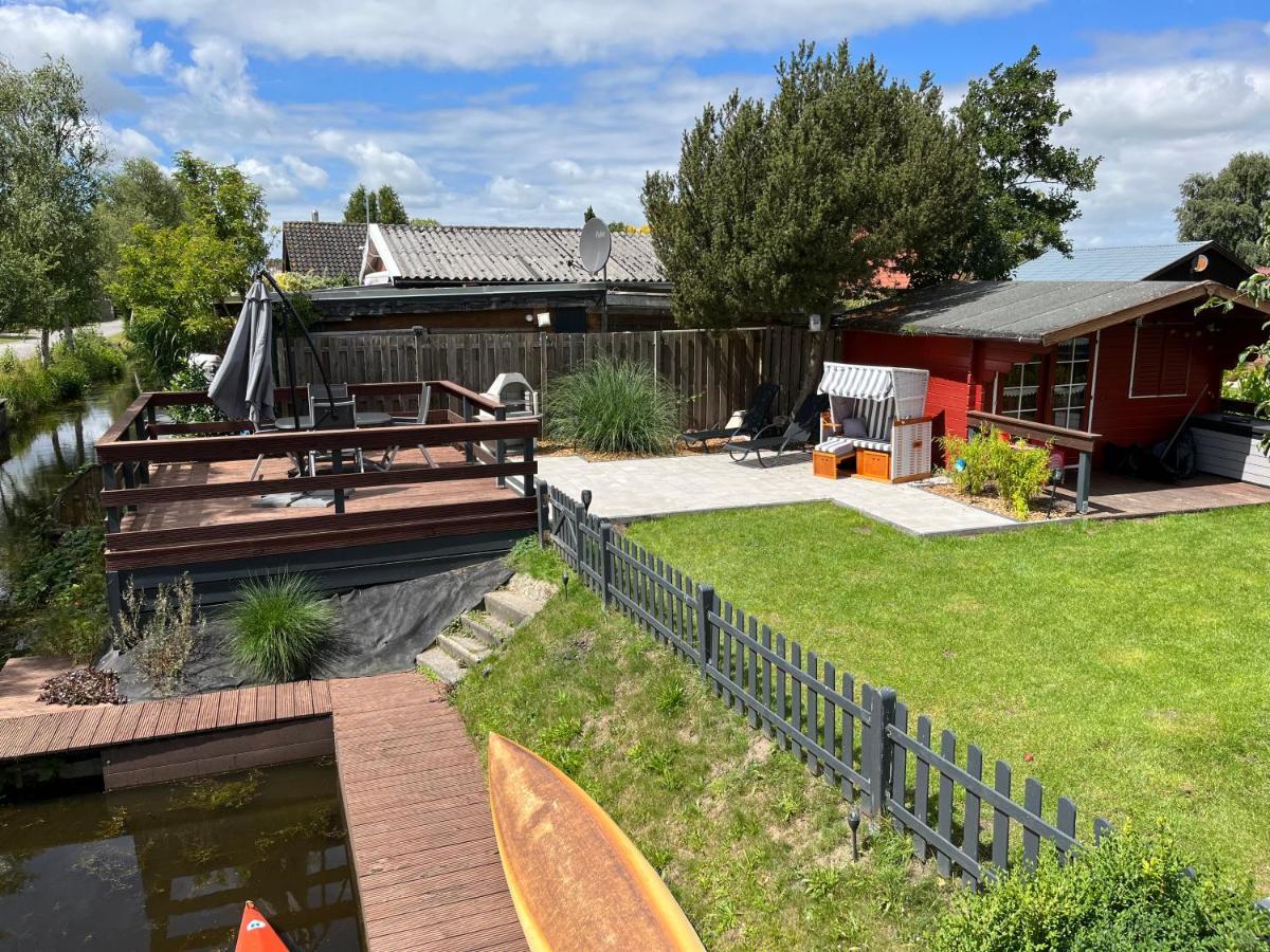 Meerbude Am Grossen Meer - Ferienhaus Südbrookmerland Extérieur photo